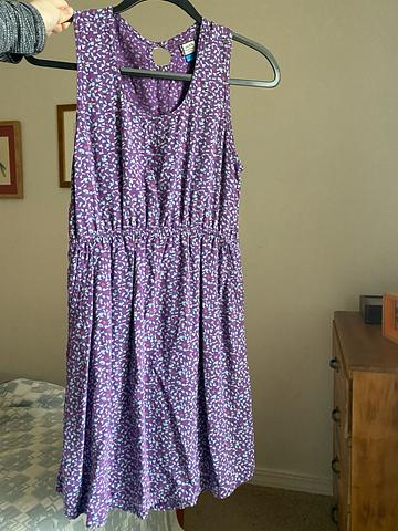 Purple dress