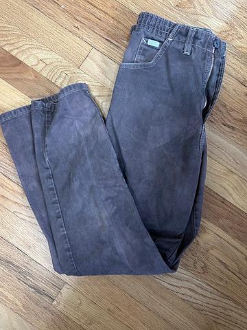 Hand dyed vintage Lees