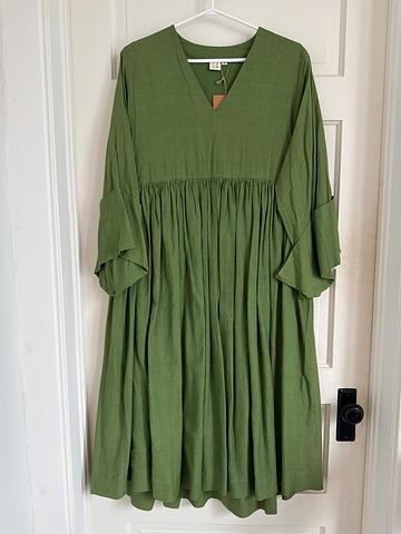 Gathered Midi Dress