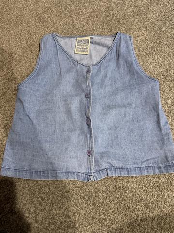 Denim Skyline Vest