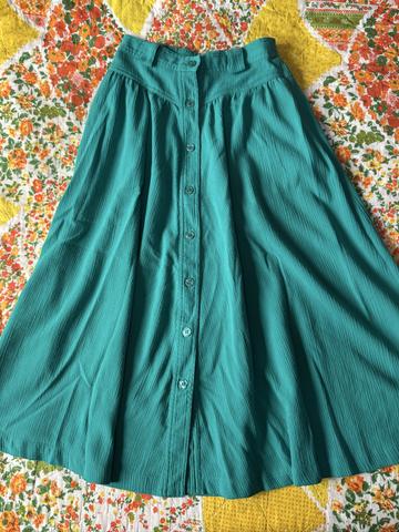 Teal Skirt