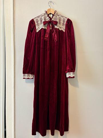 Velvet Lace Gown