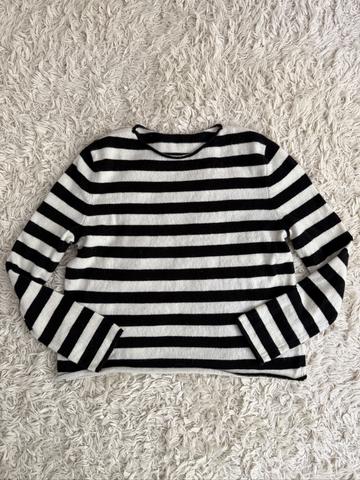 Striped cashmere sweater