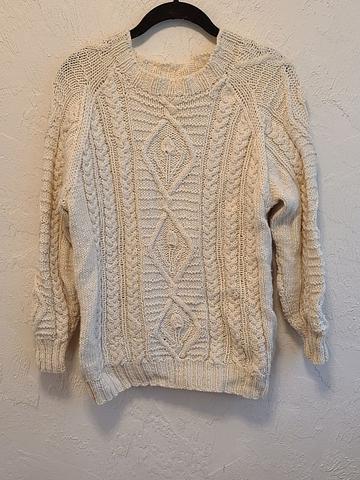 Fisherman Cable Knit Sweater