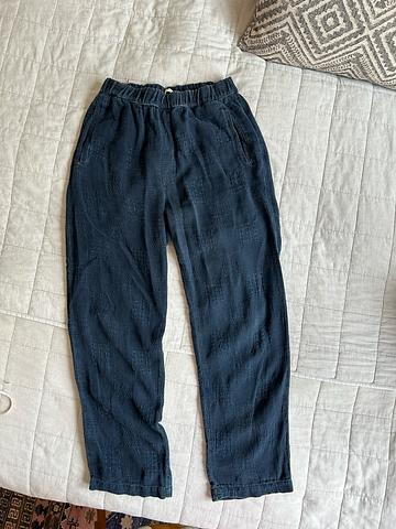 Textured Cross Hatch Pants