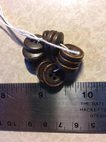 Small shirt buttons