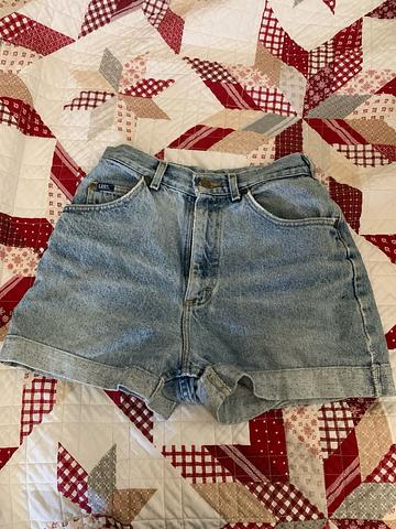 Vintage denim shorts