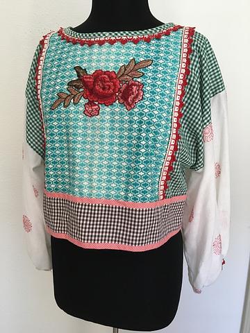 Self Drafted Blouse