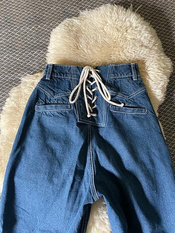 Laceback Jeans