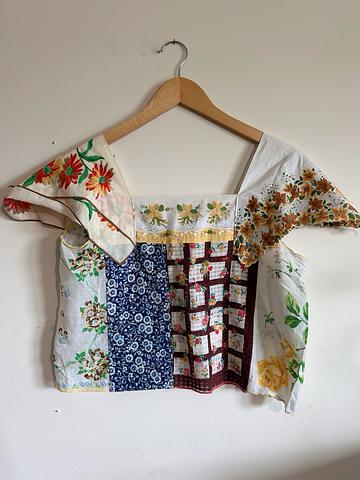 Patchwork Handkerchief Top