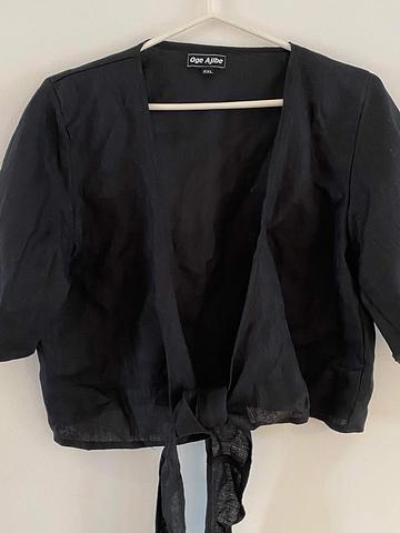Cheer wrap top