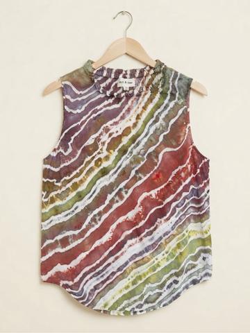 Ice Dyed Cloth & Stone Tank