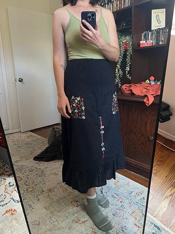 Strapless dress