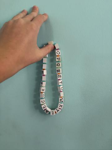 Alphabet necklace