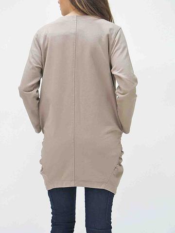 Spare Change Cardigan - L, Stone