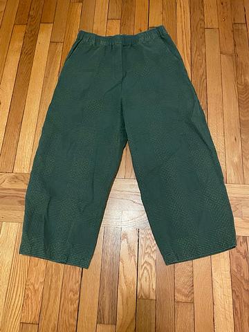 Textured Ikat pants
