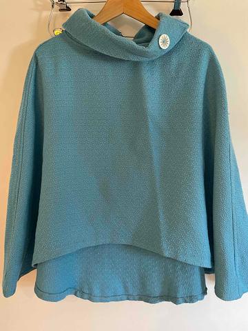 Wool Blend Cape