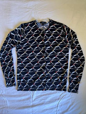 Waterskiier knit cardigan top