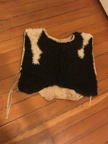 Sheepskin top