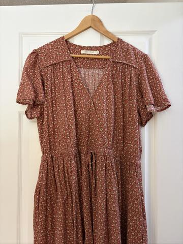 Dawn Dress in Rooibus Harvest