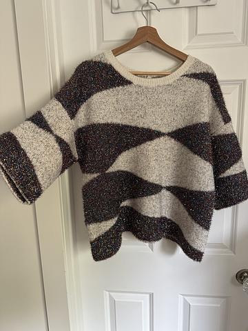 Sparkle harlequin sweater