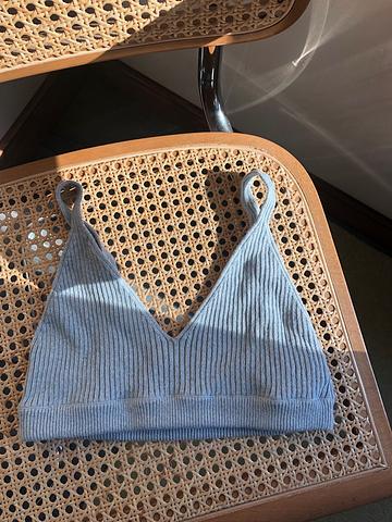 Knit bra
