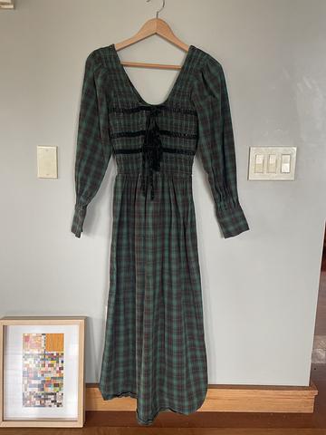 Plaid dress