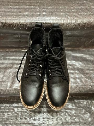 Leather Lace Up Boots
