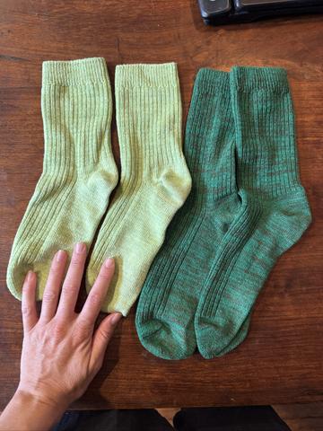 2 pair socks