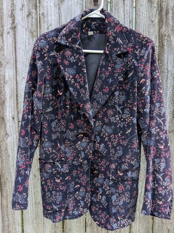 Vintage Velvet Blazer