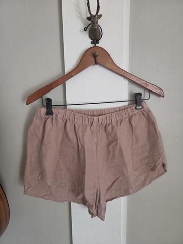 Linen shorts