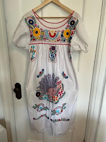 Mexican Embroidered Dress