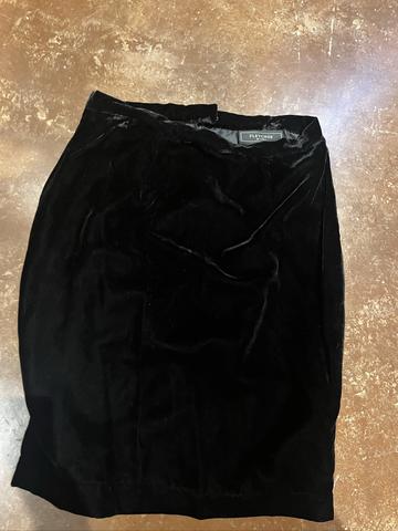 velvet skirt