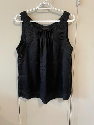 Silk tank top