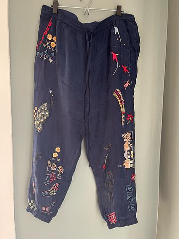 Embroidered Pants