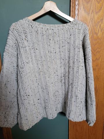Crochet sweater