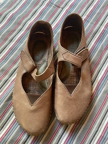 Leather Mary janes