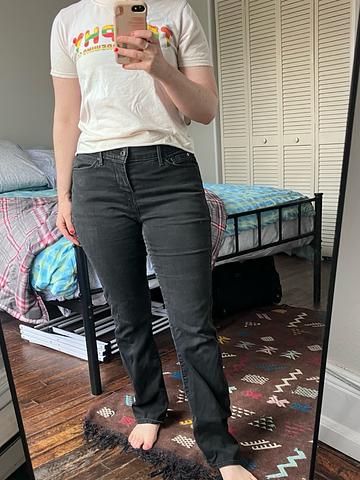 Curvy Straight Jeans