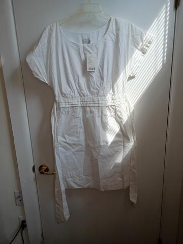 White Cotton Dress