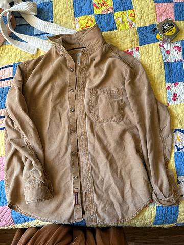 Long sleeve collared button down