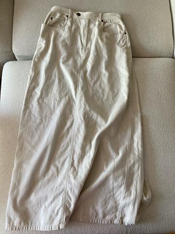 Long Khaki Skirt