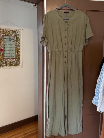 utility-ish jumpsuit