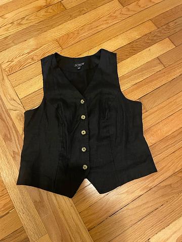 Linen vest