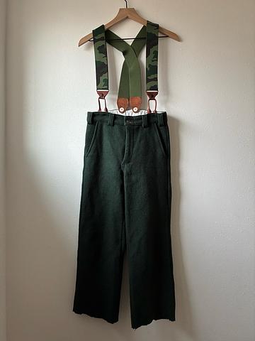 Wool pants