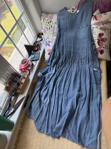 Limited Denim Look Dress