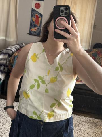 Upcycled tank top