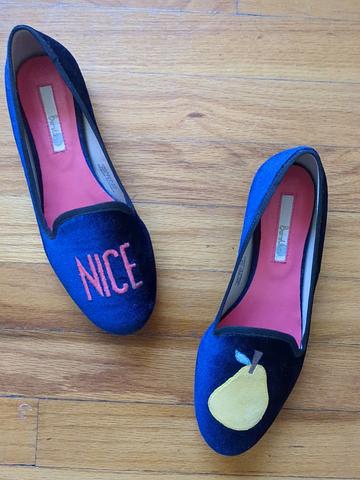 Velvet Loafers Nice 🍐