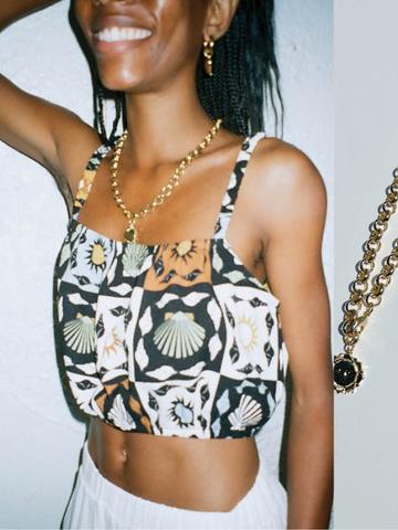 Warm Sun Shell Top