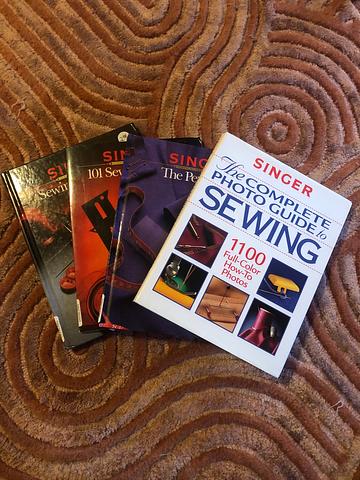 Singer sewing book bundle