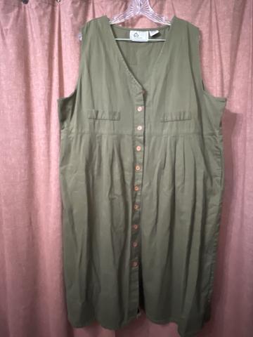 Cotton jumper dress